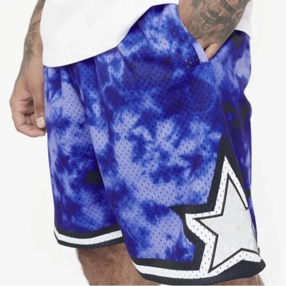 Mitchell & Ness Orlando Magic Hardwood Classics Galaxy Swingman Shorts